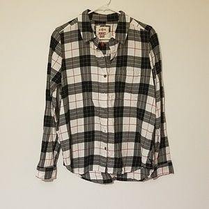 Plaid flannel shirt
